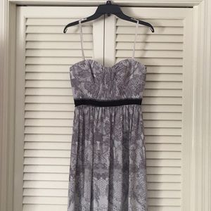 Gray Long Dress